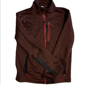 Mens North Face zip up